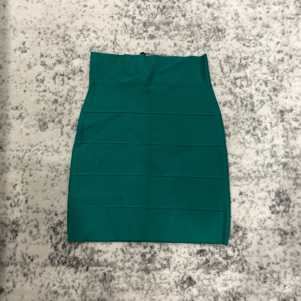 BCBG Teal Skirt